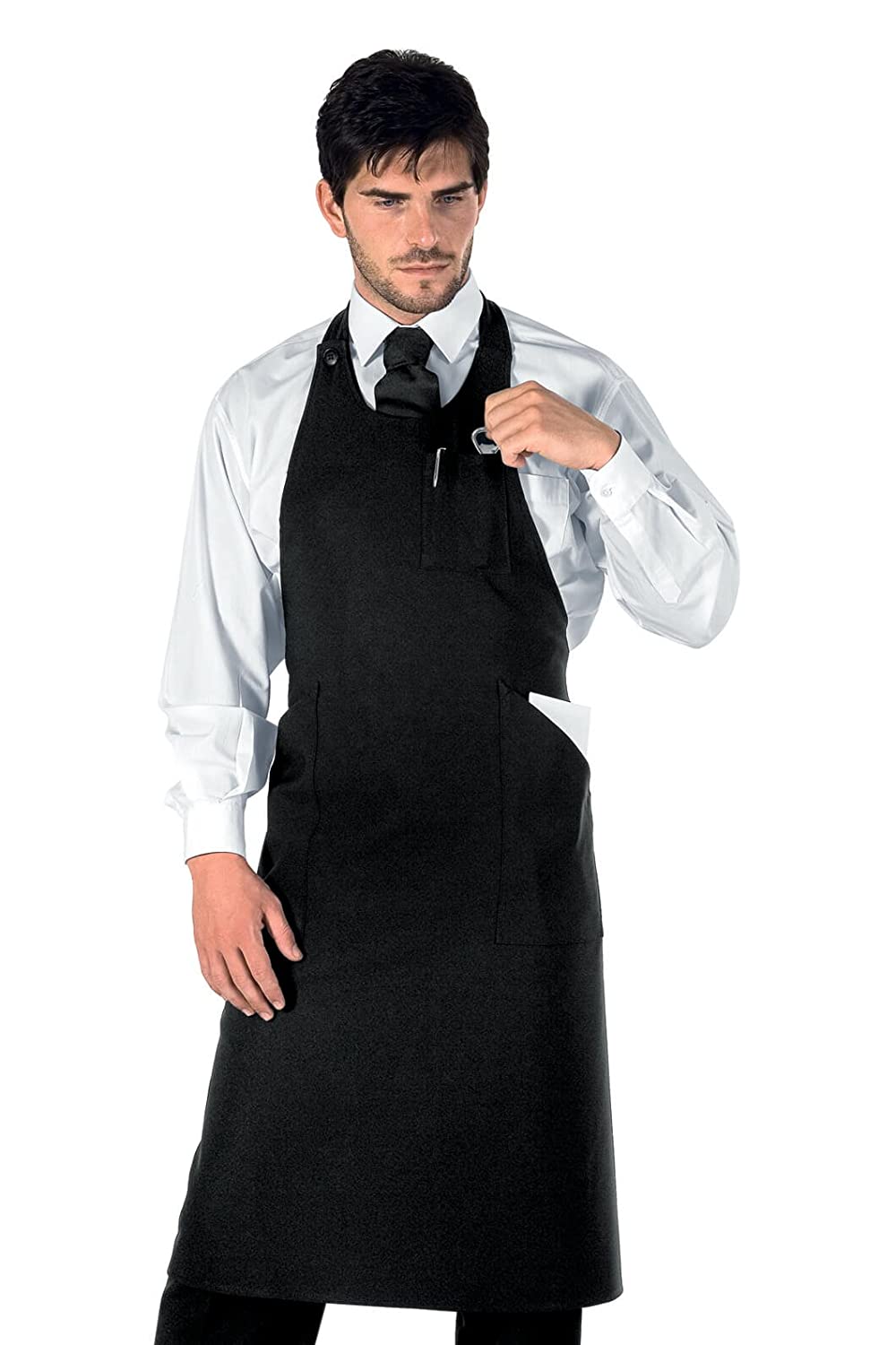 Grembiule nero lungo professionale per cameriere sala ristorante - AttimoDivise